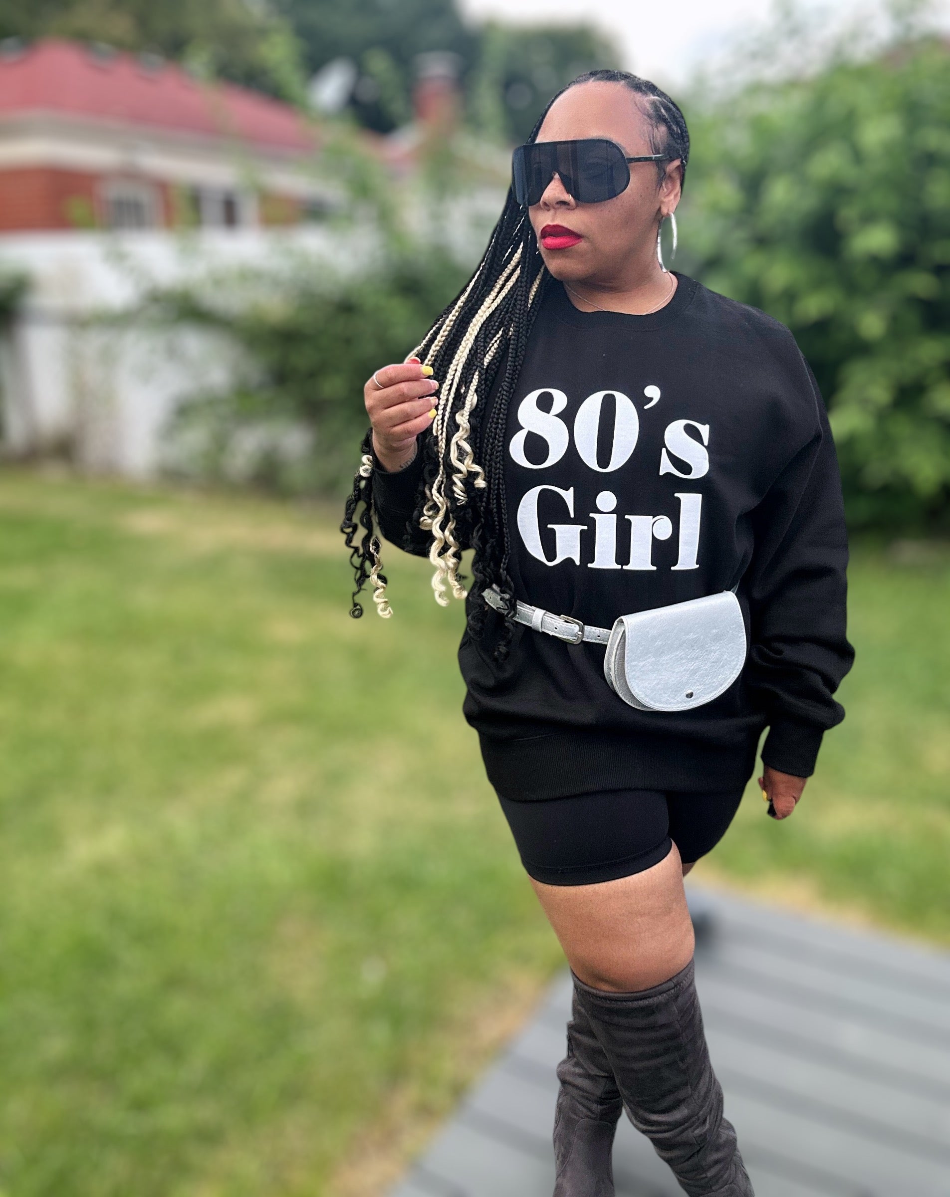 80's Girl Sweatshirt  | SM-2X