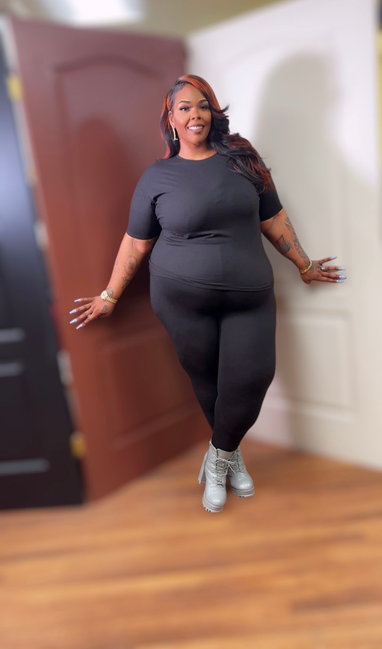 Comfy Leggings Set | Curvy